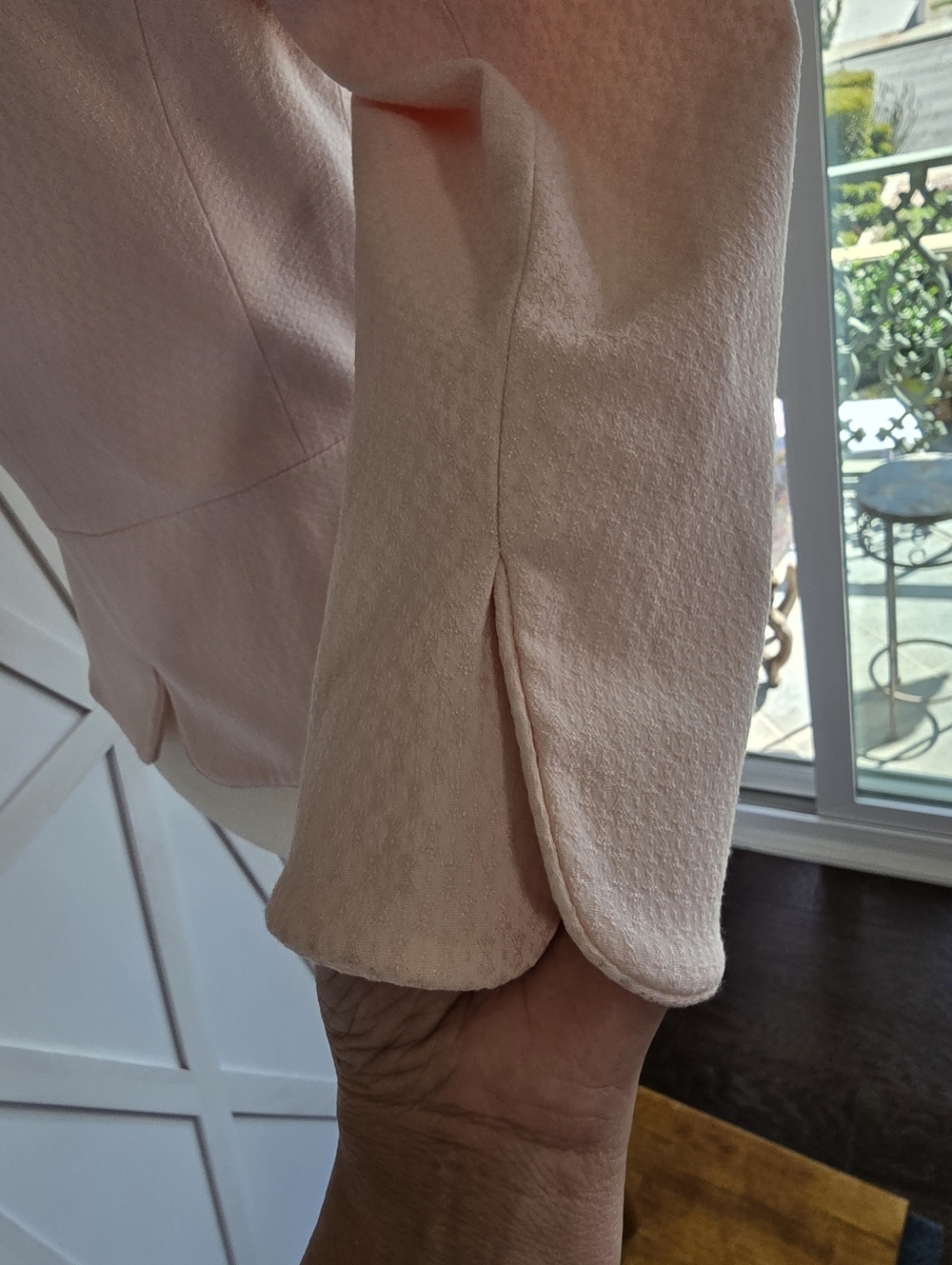 Vintage Tahari Arthur S Levine Women's Blazer in Pale Pink - Picture 5 of 11